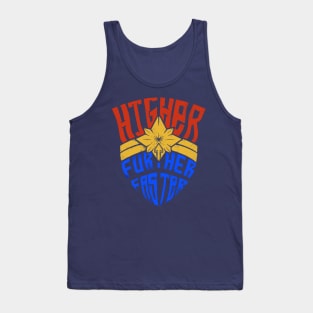 Higher Further Faster Emblem Tank Top